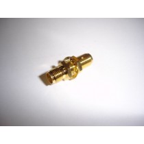 SMA connector Jack/Jack Bulkhead Adapter Gold Plated