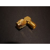 SMA 90 degrees plug to jack adapter