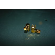 SMA 90 degrees PCB Jack Gold Plated