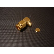 SMA 90 degrees plug(solder) cable RG402 Gold Plated